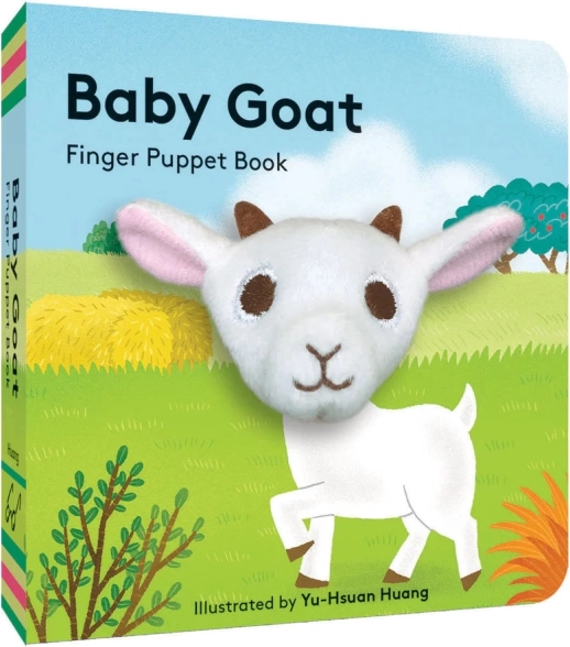 CHRONICLE BOOKS vingerpop-boekje geitje
