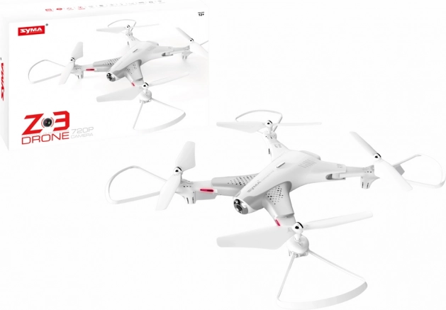 Witte opvouwbare drone met 720P camera SYMA