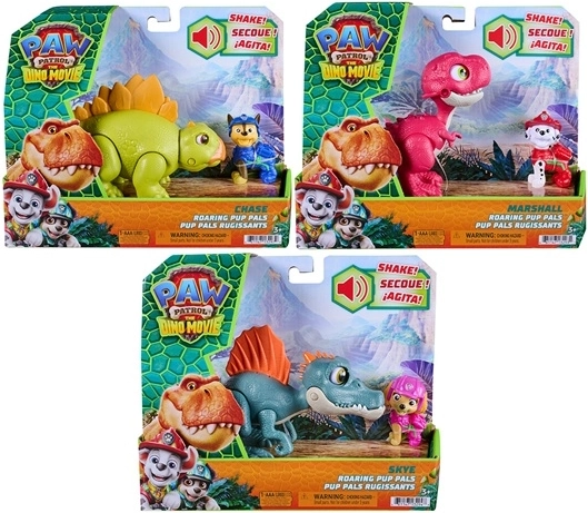 Spin Master Paw Patrol-film­dinosaurus met figuurtje, assorti - 1 stuk