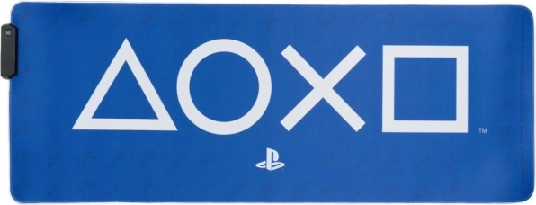 Lichtgevende gamingmat voor onder het toetsenbord PlayStation