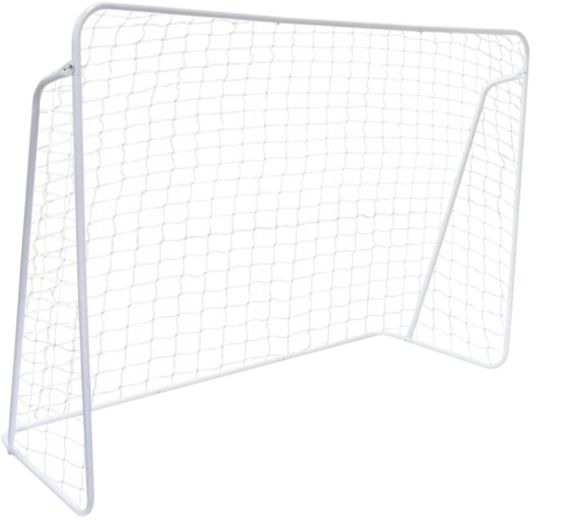 Voetbaldoel Champions met net 213 × 152 × 75 cm
