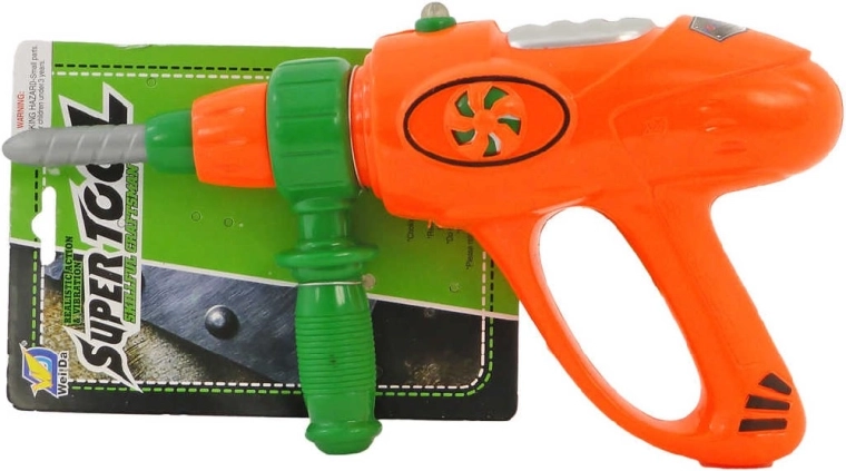 Adar super tool kinderboormachine met licht, geluid en trillingen - 1 stuk