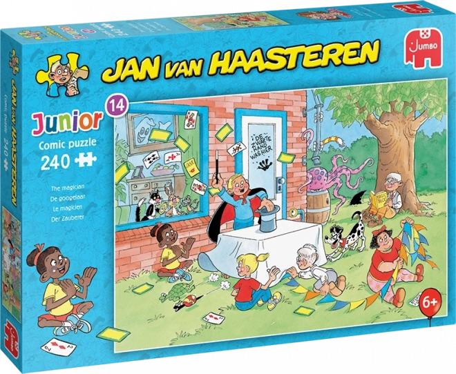 Puzzle JUMBO Jan van Haasteren Junior: Goochelaar 240 stukjes