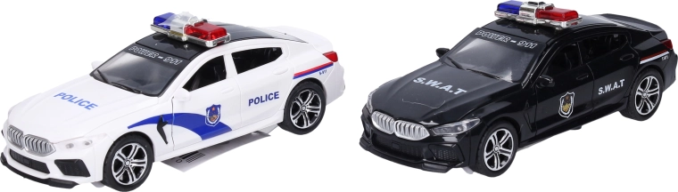 Politiewagen met licht en geluid 15 cm