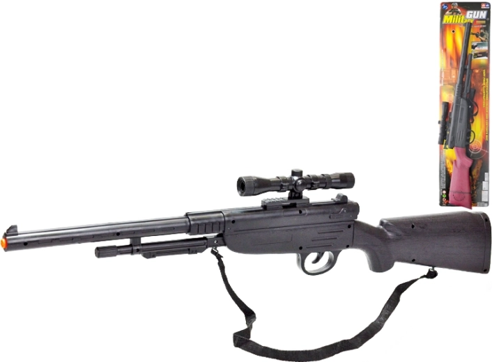 Kinder klapgeweer 67 cm – plastic speelgoed voor kleine avonturiers