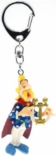 Plastoy sleutelhanger Troubadix met lier (Asterix & Obelix) - 1 stuk