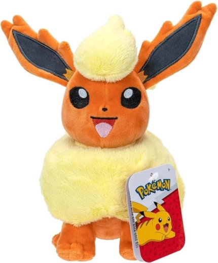 Pokémon knuffelfiguur Flamara (Flareon) 20 cm