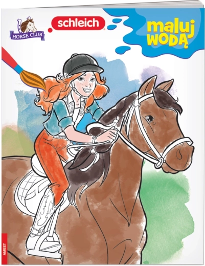 Schleich Horse Club waterkleurboek Maluj wodą
