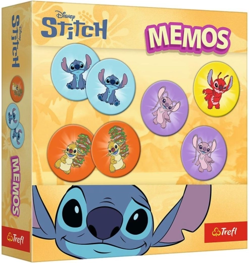 Papieren memory Lilo & Stitch – familiespel voor het geheugen