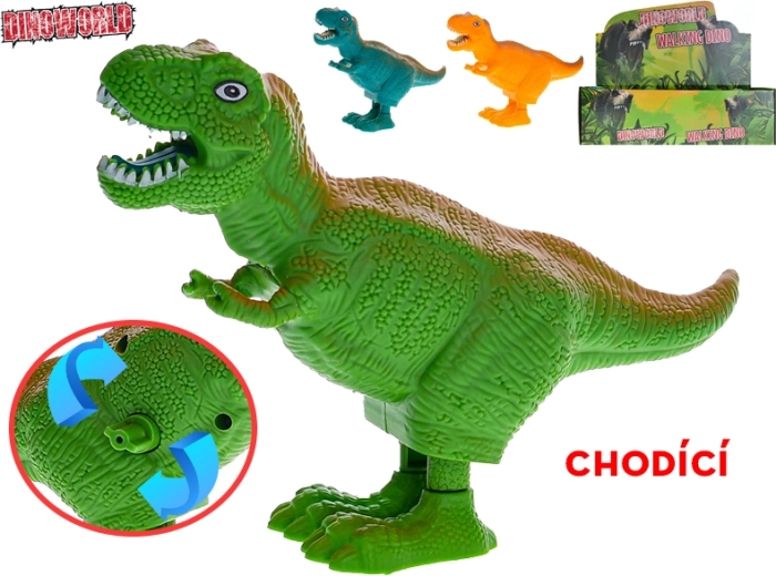 Opwindbare dinosaurus T‑Rex Dinoworld 16 cm
