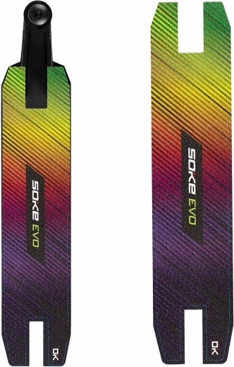 Soke griptape voor freestyle step rainbow 47 × 10 cm - 1 stuk