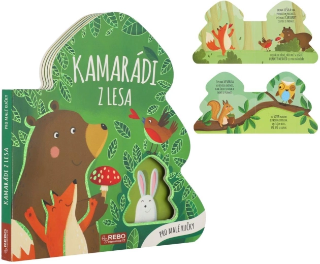 Boekje Vrienden uit het bos voor de allerkleinsten