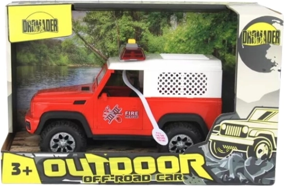 Brandweerjeep met licht- en geluidseffecten