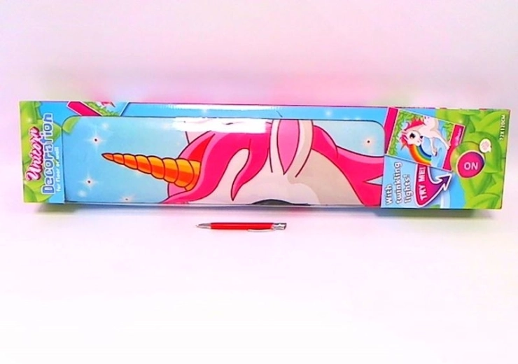 Kinderkleed met eenhoorn met LED-lampjes 72 × 120 cm