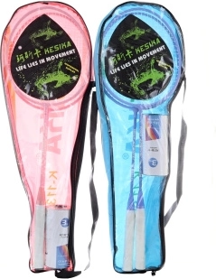 Badmintonset met shuttles en hoes