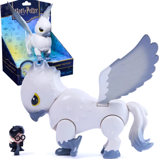 Spin Master Harry Potter-figuur Hippogrief Klofan (Buckbeak) en mini-figuur Harry Potter - 1 stuk