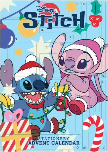 Lilo en Stitch papieren adventskalender
