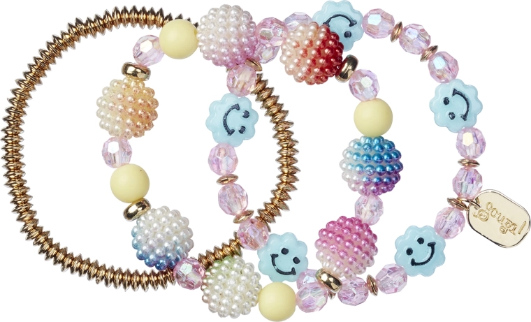 Souza! armbanden Iris Smiley (3 stuks)