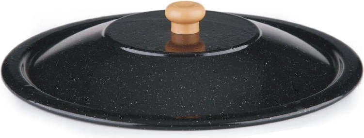 Geglazuurde deksel 34 cm voor ketel 8 l