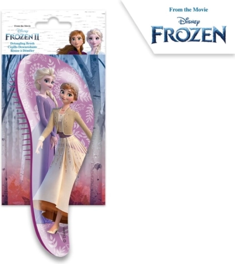 Disney Frozen 2 handvatloze haarborstel - 1 stuk