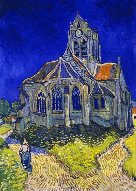 Puzzel Vincent van Gogh – De kerk van Auvers-sur-Oise 1000 stukjes