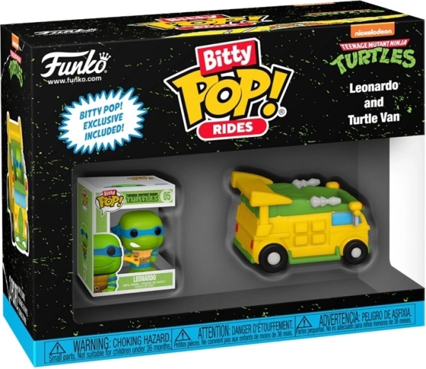 Funko Bitty POP! Rides Teenage Mutant Ninja Turtles Leonardo's Turtle Van