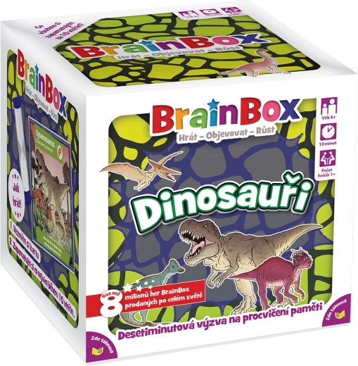BrainBox Dino’s – geheugen- en observatiespel met kaarten