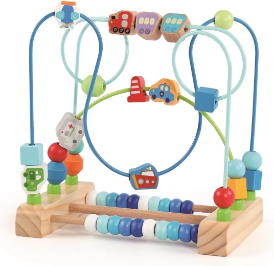 Houten doolhof Vervoer 2Kids Toys