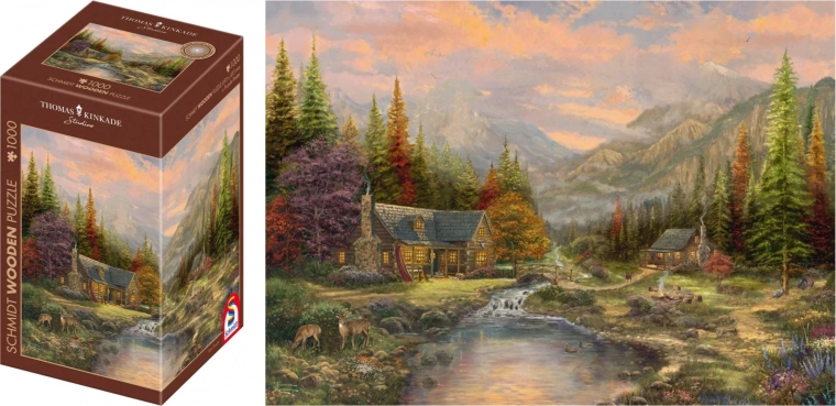 Houten puzzel Sierra Paradise 1000 stukjes SCHMIDT