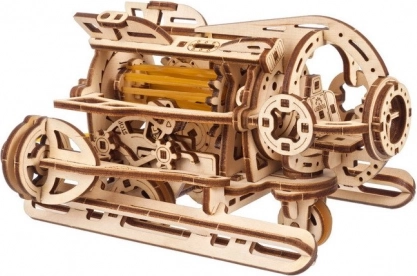 Houten 3D mechanische puzzel Steampunk-onderzeeër