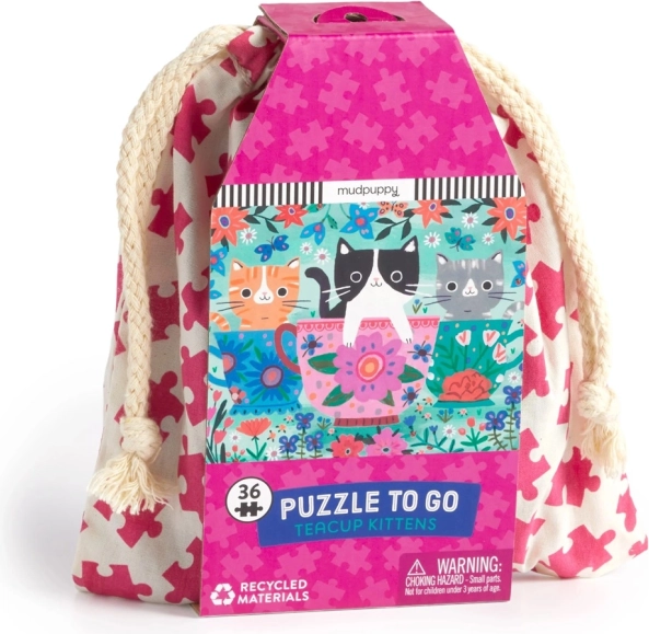 Reispuzzel: Kittens in een kopje - Mudpuppy