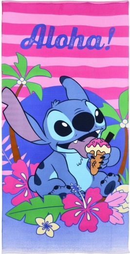 Sneldrogende handdoek Lilo en Stitch - 1 stuk