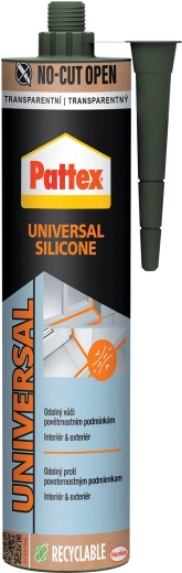 Pattex universele siliconenkit transparant 280 ml
