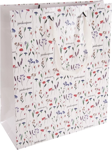 Cadeaupapieren tas Verrassing 26 × 12 × 32 cm