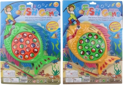 Visspel met hengels – grote elektrische vangspel