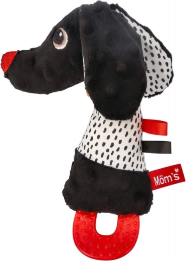 Piepspeelgoed Jamiś met contrasterende bijtring