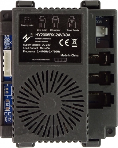 Centrale unit voor accuvoertuig 24V/40A