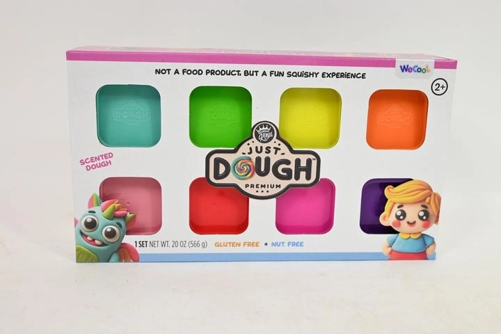 Wecool Just Dough premium modelleerklei set 8 kleuren
