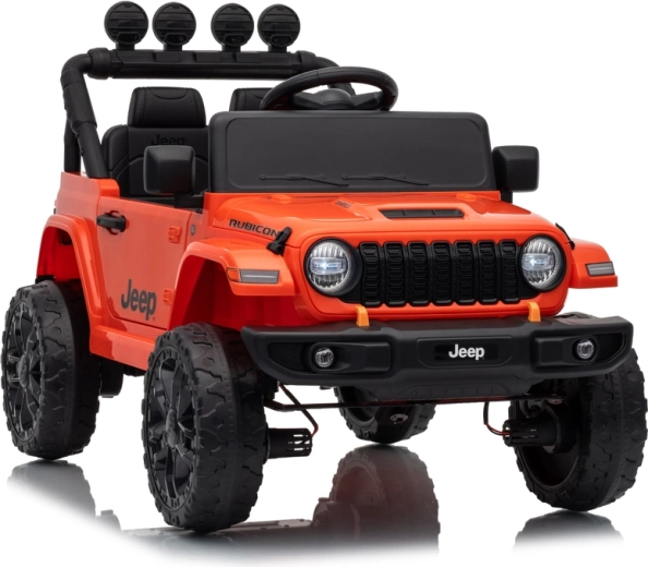 Elektrische kinderauto Jeep Rubicon 24 V oranje