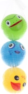 Zachte balletjes voor de allerkleinsten van Happy World, 3 stuks