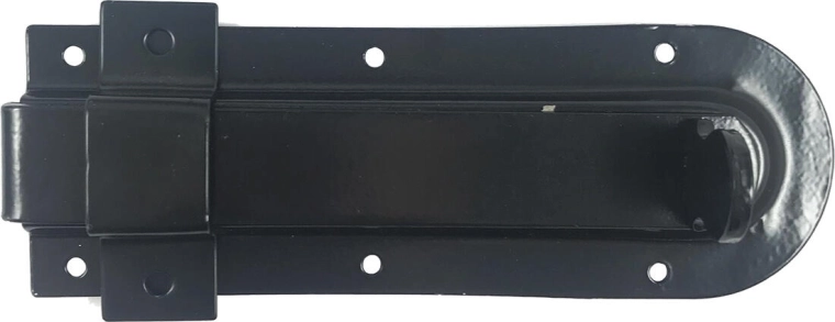 Grendel AGS 160 mm zwart voor tuinhekken en konijnenhokken