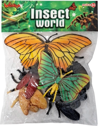 Insectenfiguren - 6 stuks