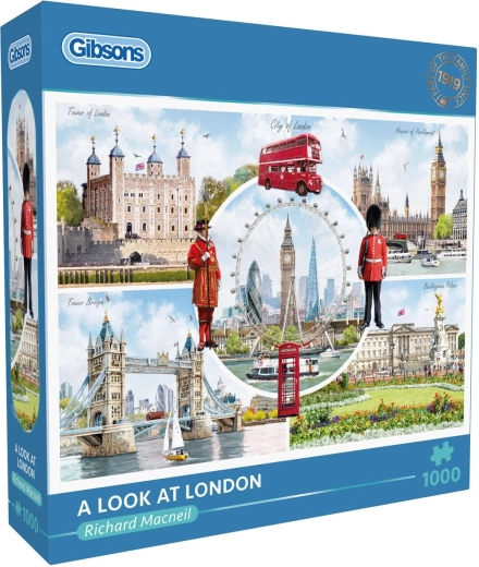 Gibsons puzzel uitzicht op Londen 1000 stukjes