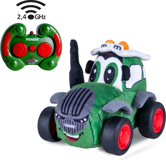 Pluchen RC-tractor Fendt met geluid, 2,4 GHz