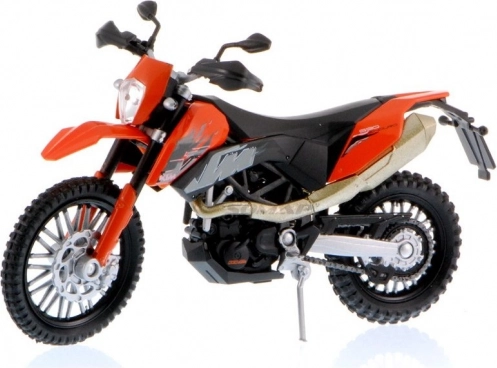 Welly motorfiets KTM RC 8C 1:18 oranje