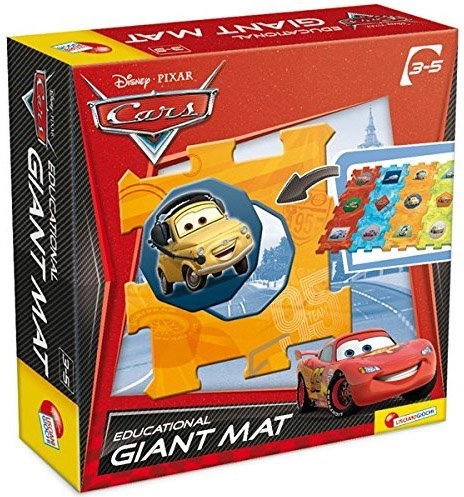 Lisciani puzzel Cars Giant Mat 12 stukjes