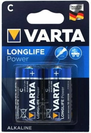 Alkalinebatterijen VARTA Longlife Power C (2 stuks)