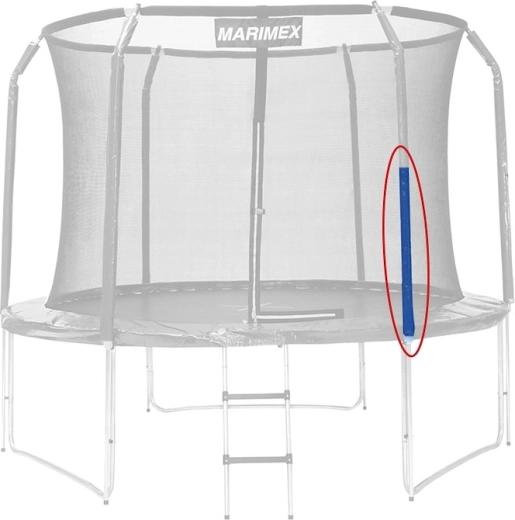 Marimex vervangende middelste staander van het veiligheidsnet voor trampoline
