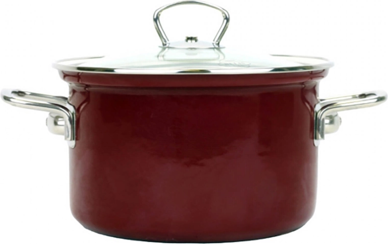 Pan BELIS Eco-Ceramic 24 cm met glazen deksel, 6,1 l