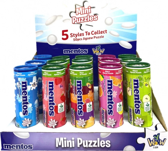 Mini-puzzel Mentos 50 stukjes